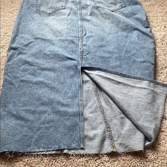 COTTON:ON Size 10 Denim Maxi Skirt - Picture 5 of 5